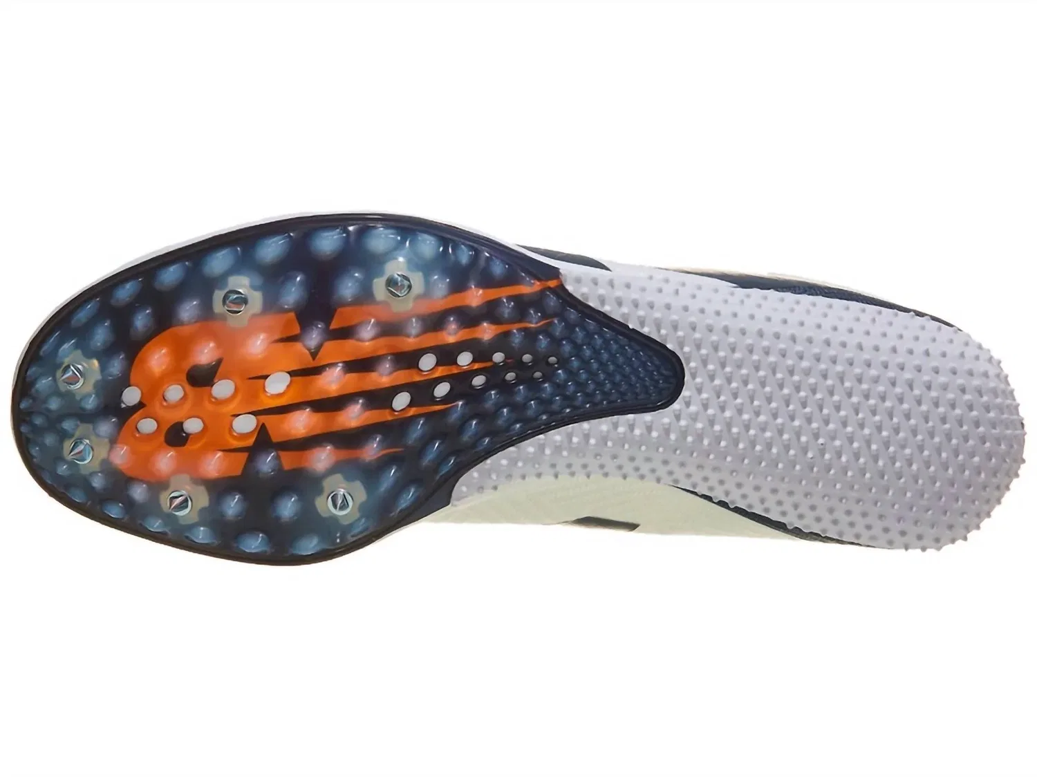 New Balance Мужские кроссовки Fuelcell SD100 V5 Track Shoes зелено-серого цвета — фото 4