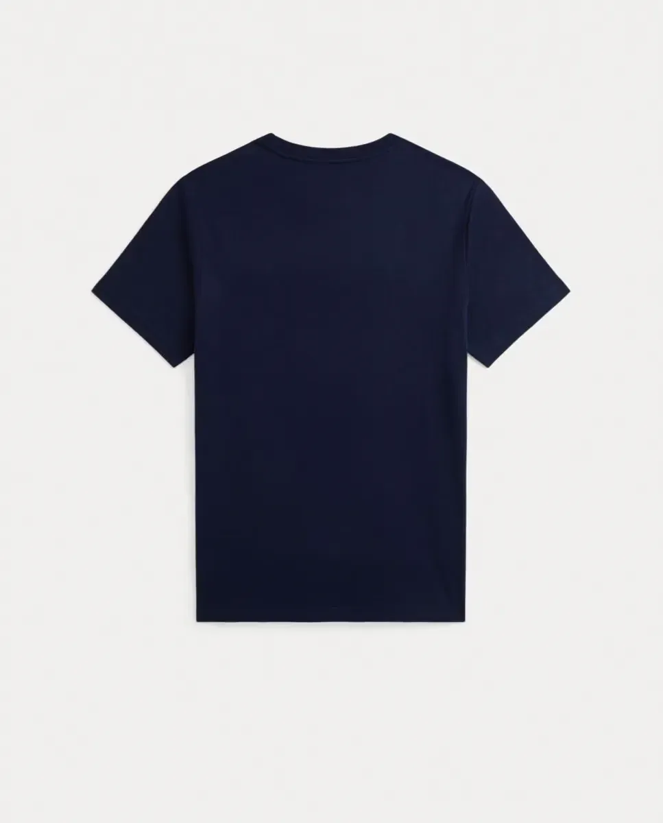 Унисекс футболка из хлопкового трикотажа Polo Sport Polo Ralph Lauren, темно-синий — фото 2