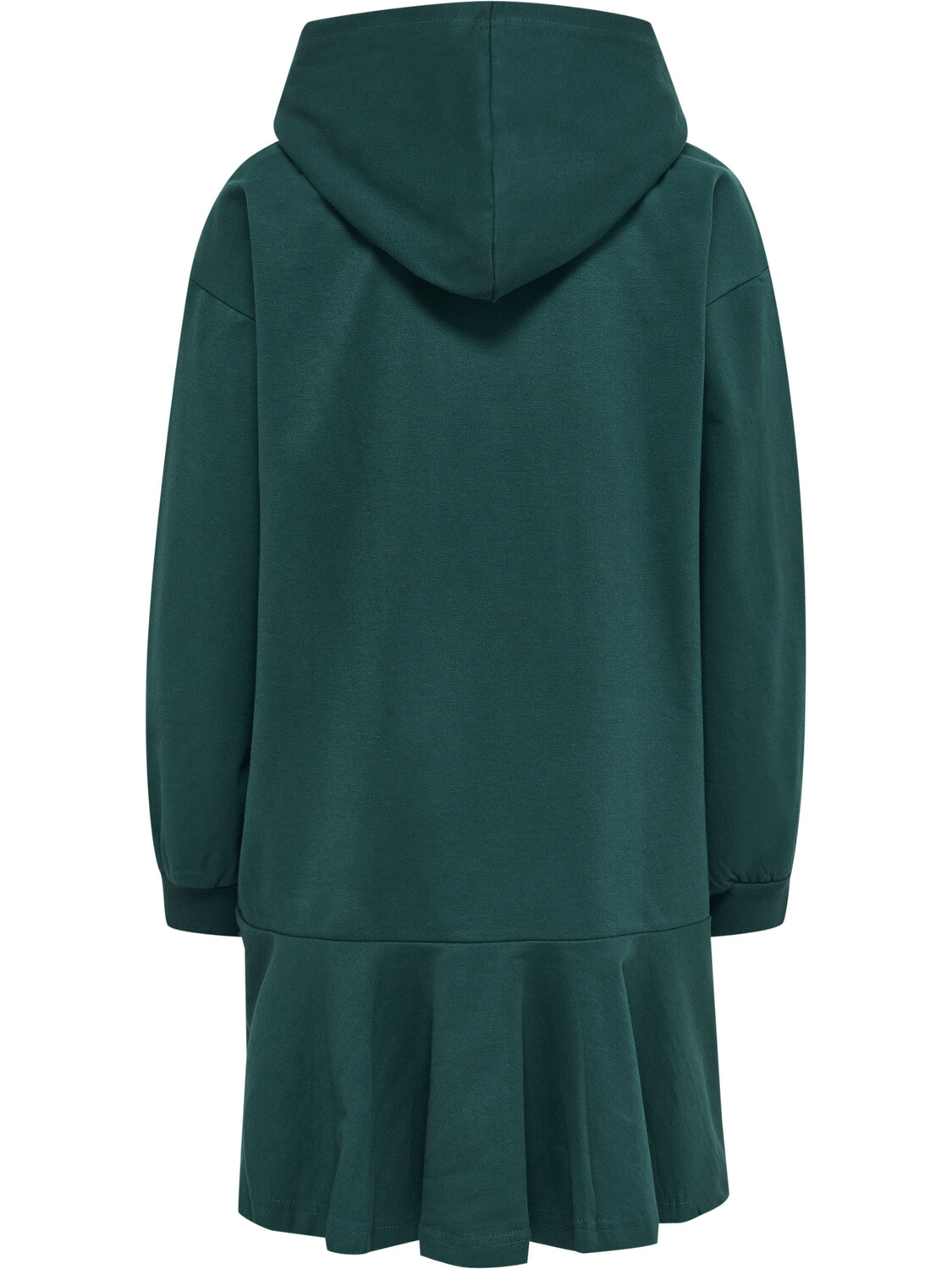 Платье Hummel L/S Hmlsaga Hoodie Dress, цвет DEEP TEAL — фото 2
