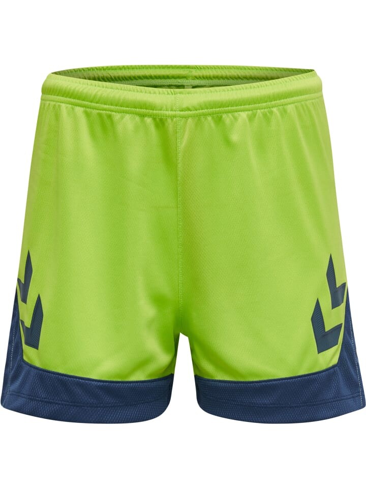 

Шорты Hummel Verstellbare Taille Shorts Hmllead Fußball Damen, цвет LIME PUNCH