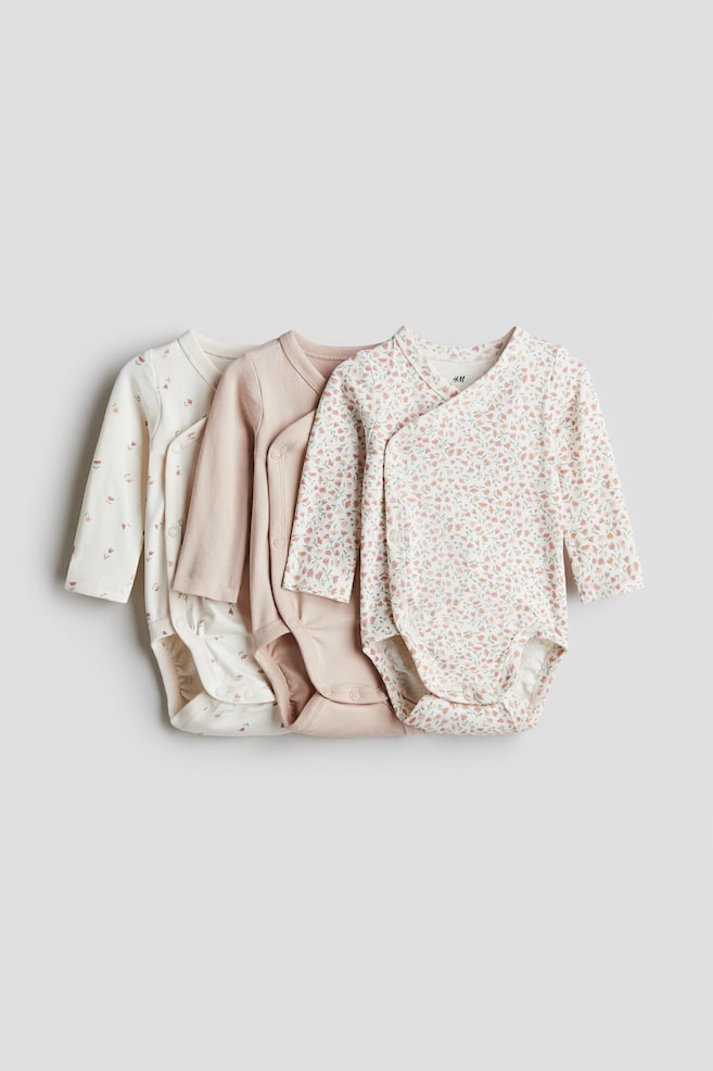 

Комплект из 3-х боди-оберток H&M, мультиколор