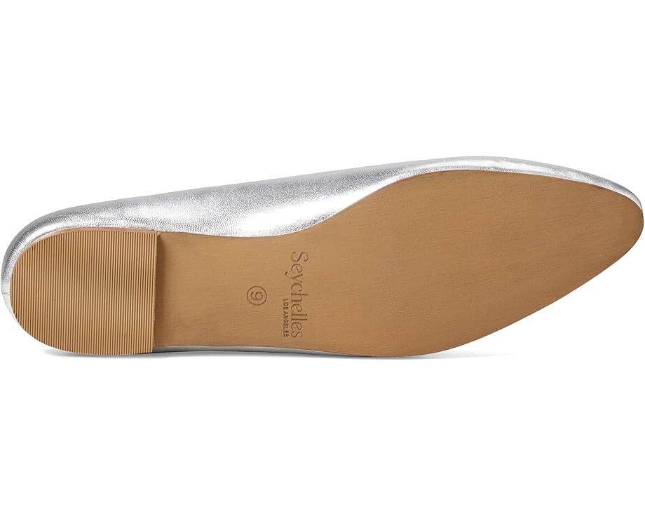 Туфли на плоской подошве Seychelles American Dreams, цвет Silver Metallic — фото 3