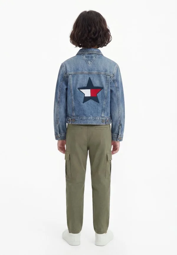 Джинсовая куртка star trucker Tommy Hilfiger, Blue Denim — фото 2