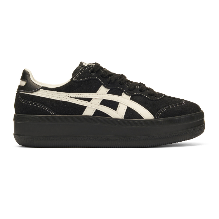 Onitsuka Tiger Токутен устойчивые к истиранию низкие кеды унисекс черные, цвет Black — фото 2