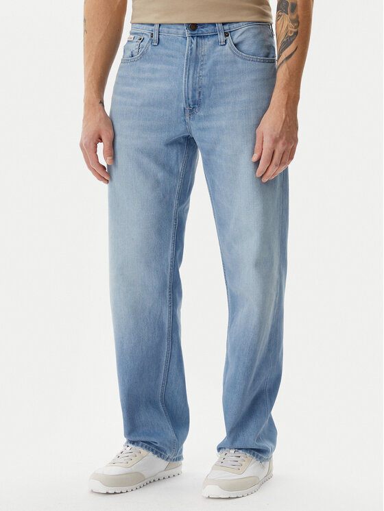 

Джинсы прямого кроя 90's LV04RB706G Calvin Klein Jeans, синий