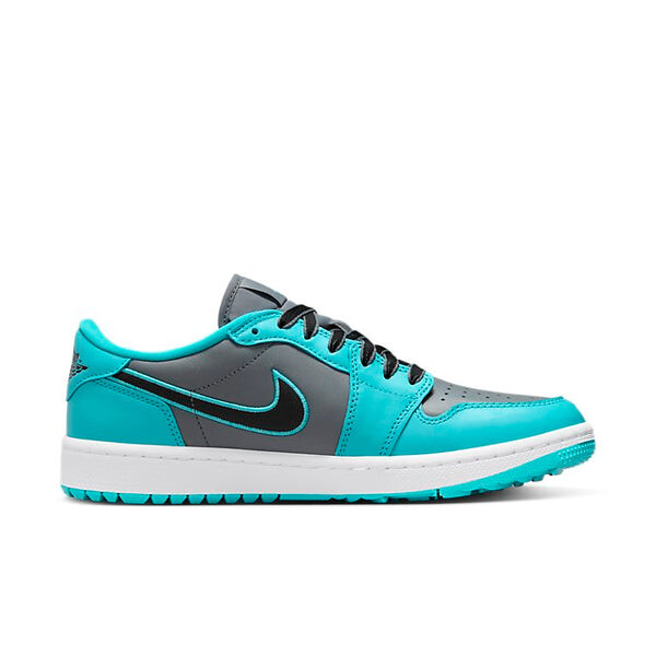 Кроссовки Air Jordan 1 Low Golf 'Gamma Blue', серый — фото 2