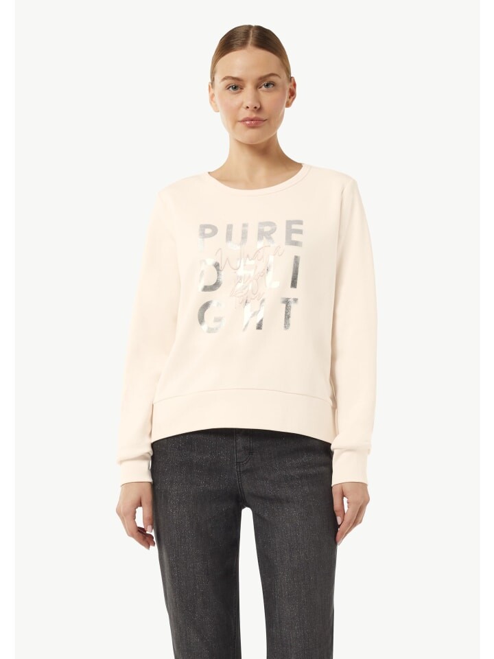 

Толстовка comma CI Sweatshirt langarm, кремовый