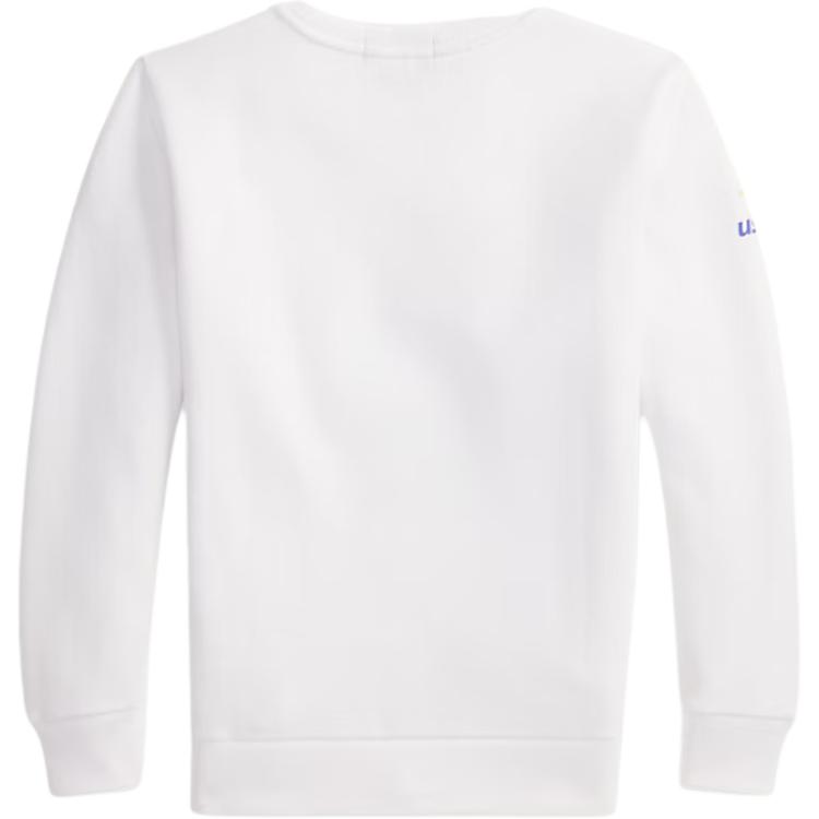 Свитшот Kids' Polo Ralph Lauren, белый — фото 2