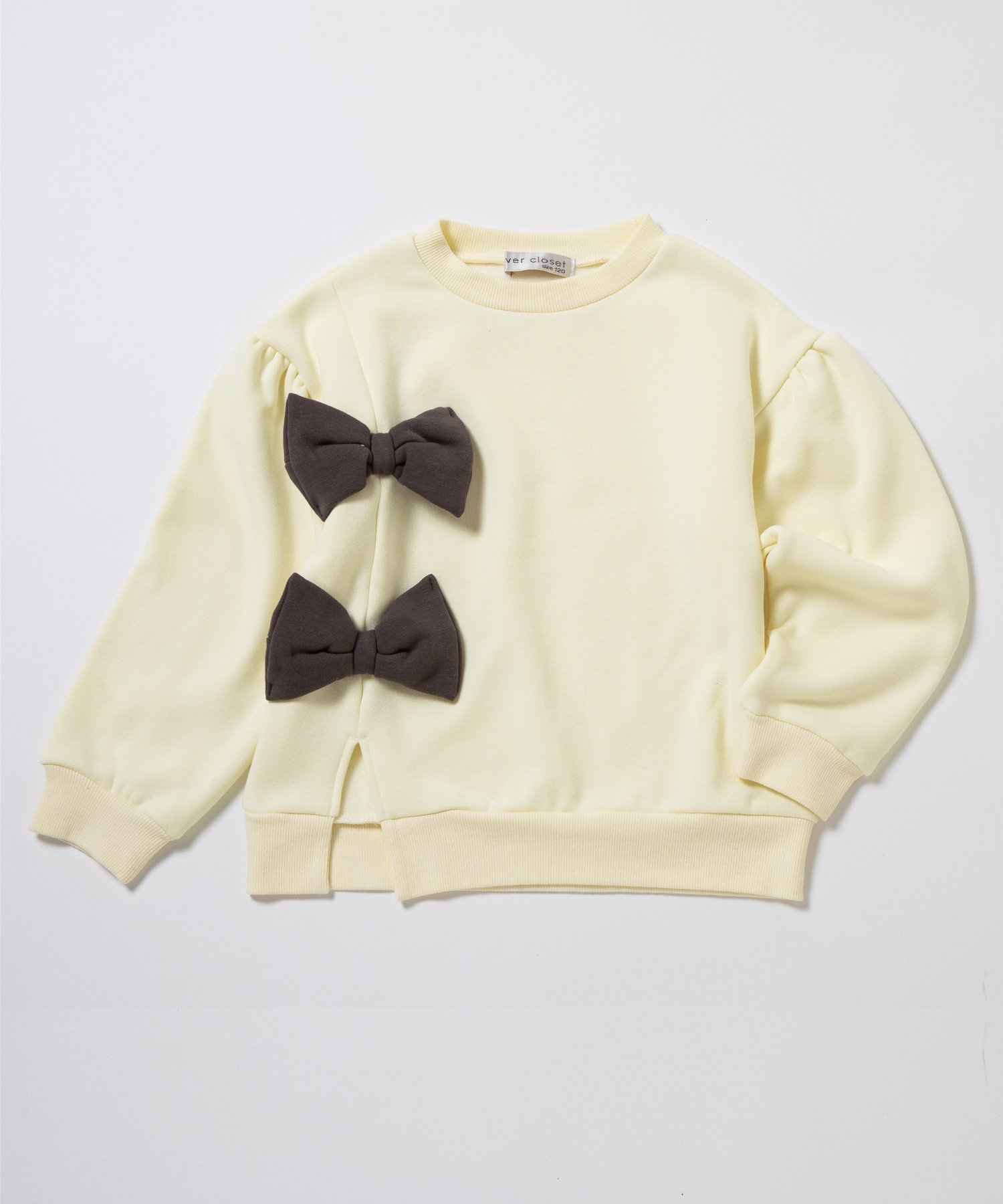 Топ на флисовой подкладке с лентой Ever Closet, ivory — фото 3