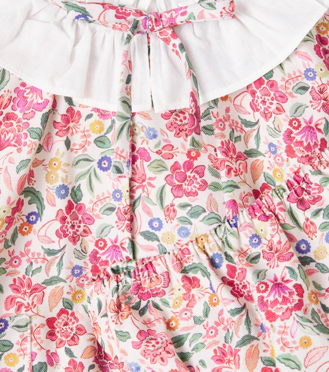 Комплект из цветочного платья и панталон Baby Odisea La Coqueta, Pink Floral — фото 3