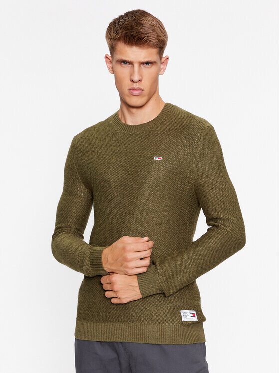 

Свитер обычного кроя Tommy Jeans, зеленый