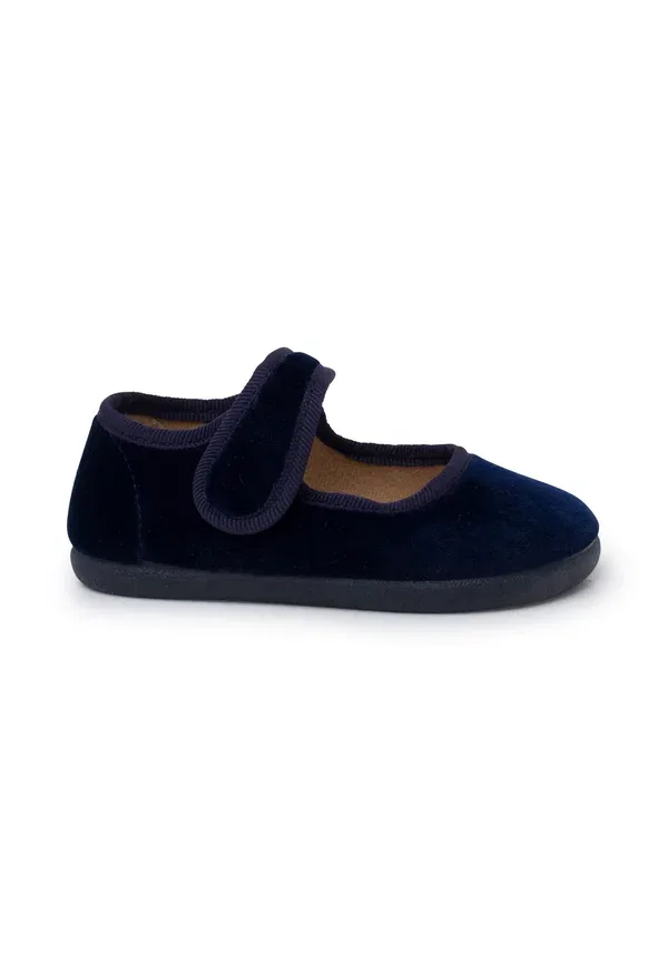 Пинетки-носочки Merceditas barefoot tira adherente baby shoes Pisamonas, темно-синий