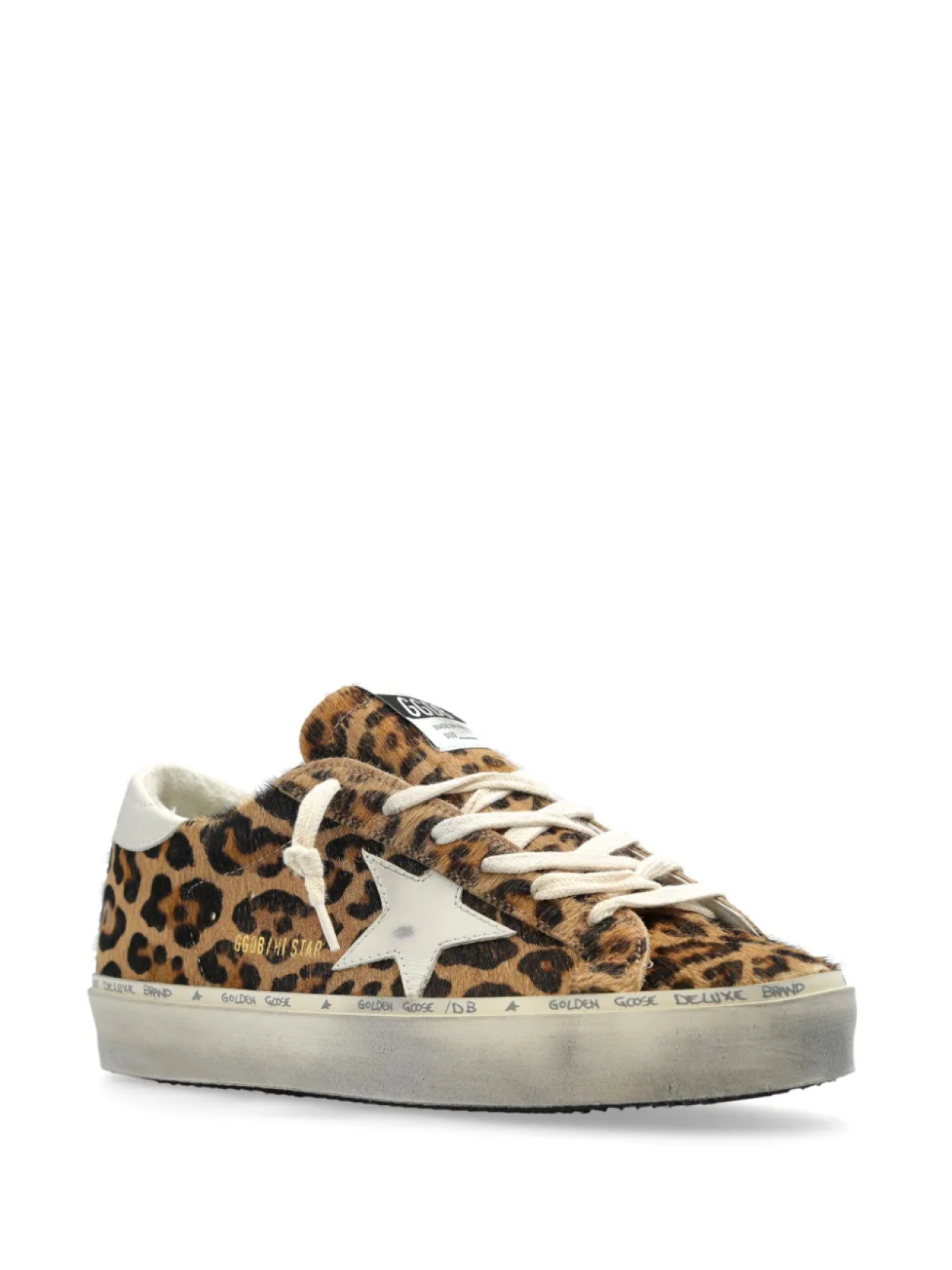 Кроссовки Golden Goose Hi Star, коричневый — фото 2