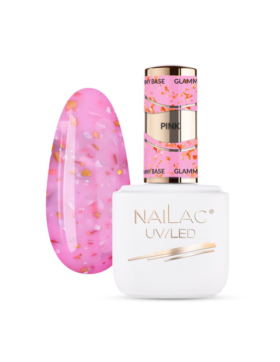 

Glammy Base Pink NaiLac 7 мл каучуковая база