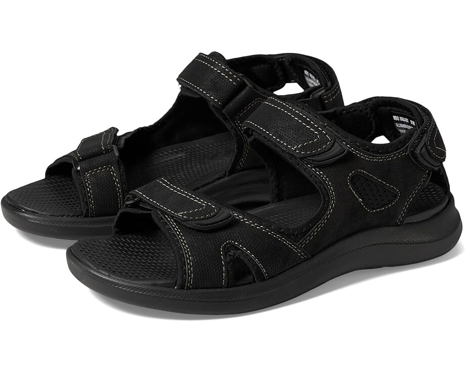 

Сандалии Nunn Bush Rio Vista 3-Strap River, черный