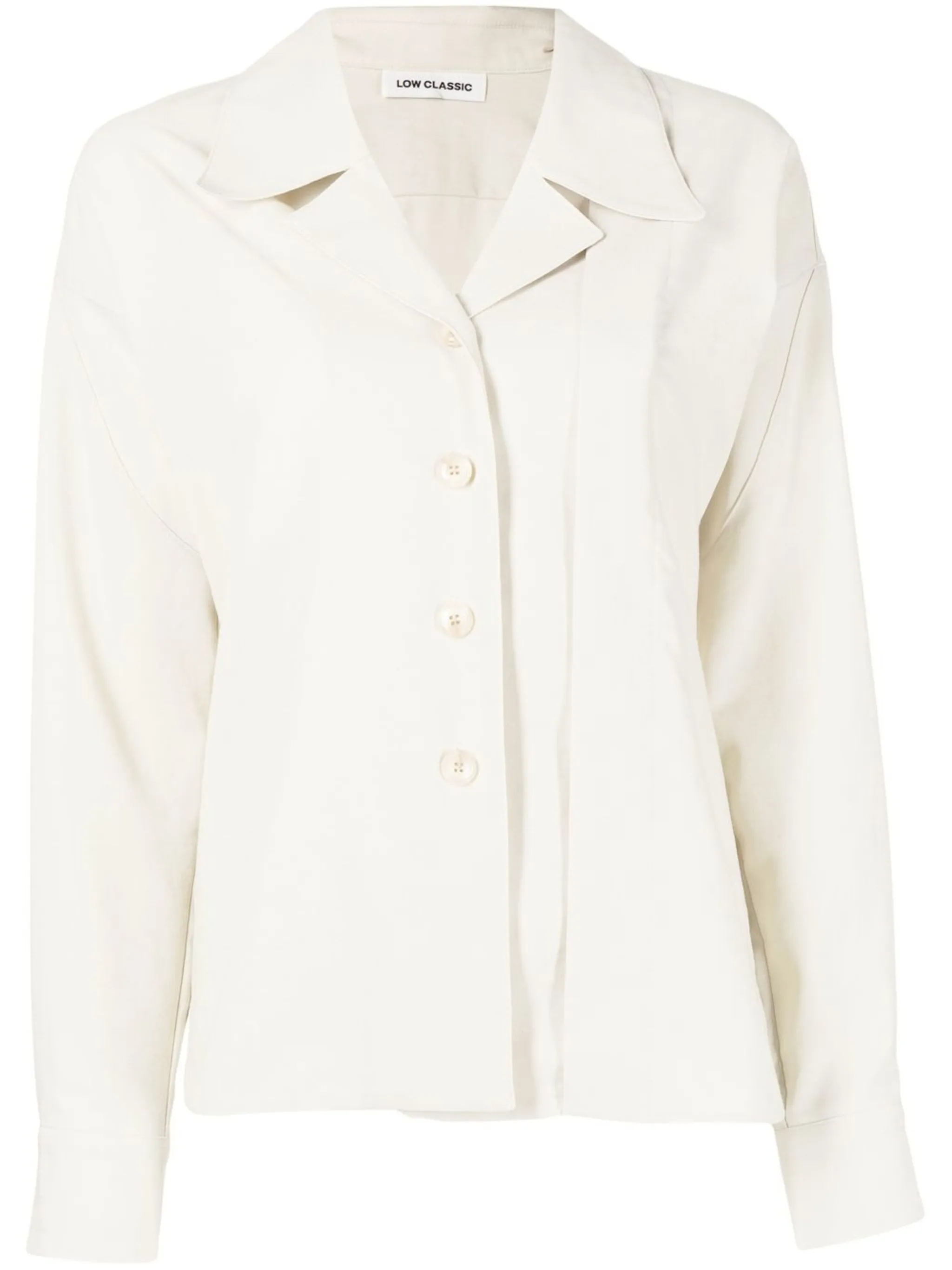 

Рубашка с распашным воротником Low Classic, зеленый