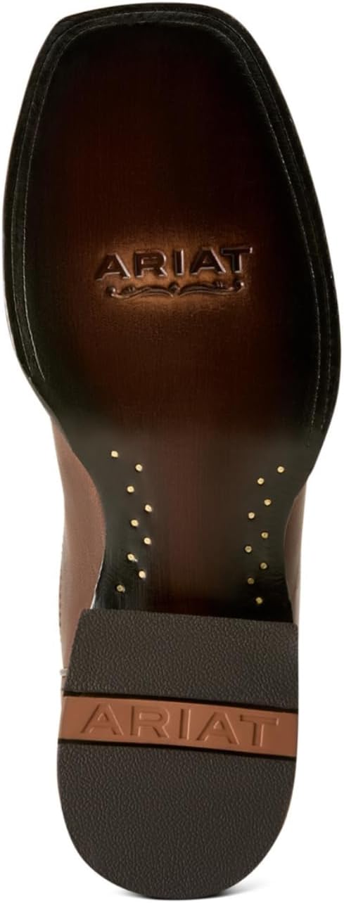 Мужские кожаные вестерн-бутсы Ariat Circuit Patriot, Weathered Tan — фото 4