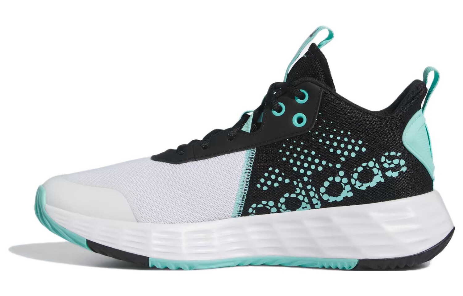 

Кроссовки adidas Own The Game 'White Flash Aqua', белый