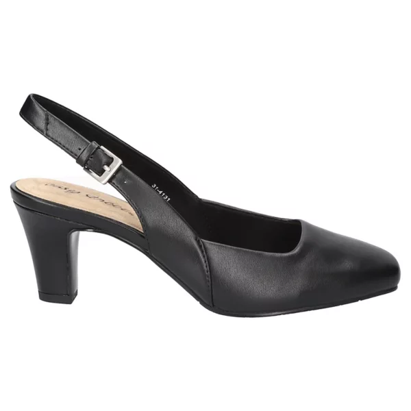 Женские туфли Ritsa с квадратным носком и открытой пяткой Easy Street, цвет black patent — фото 2