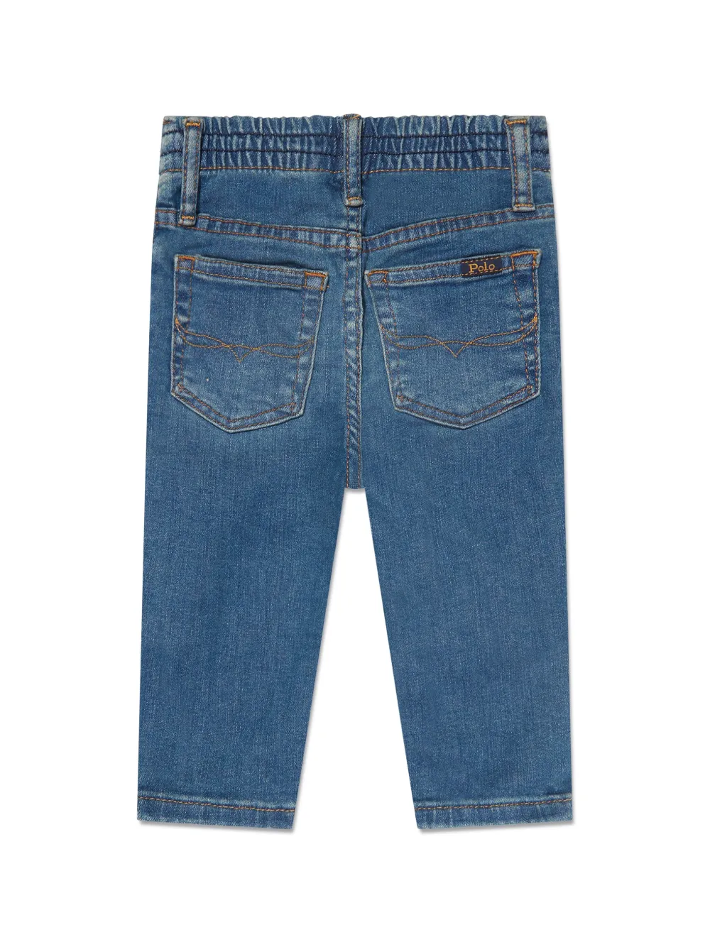 Узкие джинсы Sullivan POLO RALPH LAUREN KIDS, синий — фото 2