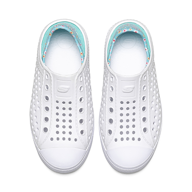 Skechers Сандалии белые/разноцветные для подростков — фото 4