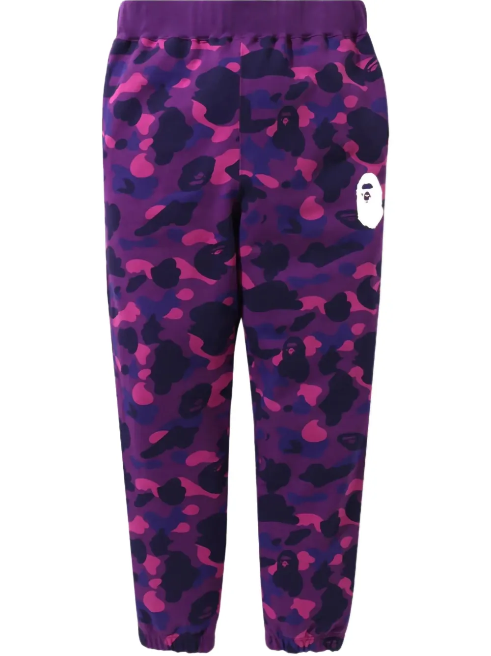 

Спортивные брюки с камуфляжным принтом A BATHING APE, фиолетовый