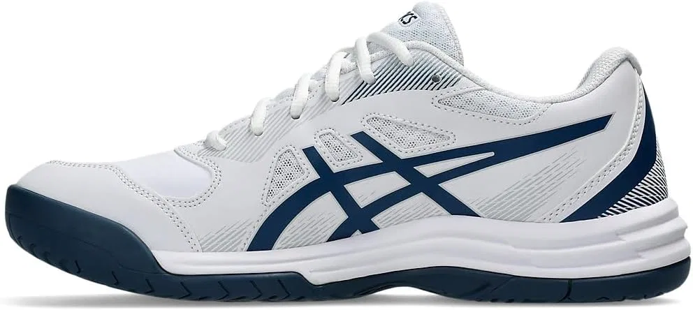 Кроссовки теннисные ASICS Court Slide 3, White Mako Blue — фото 2