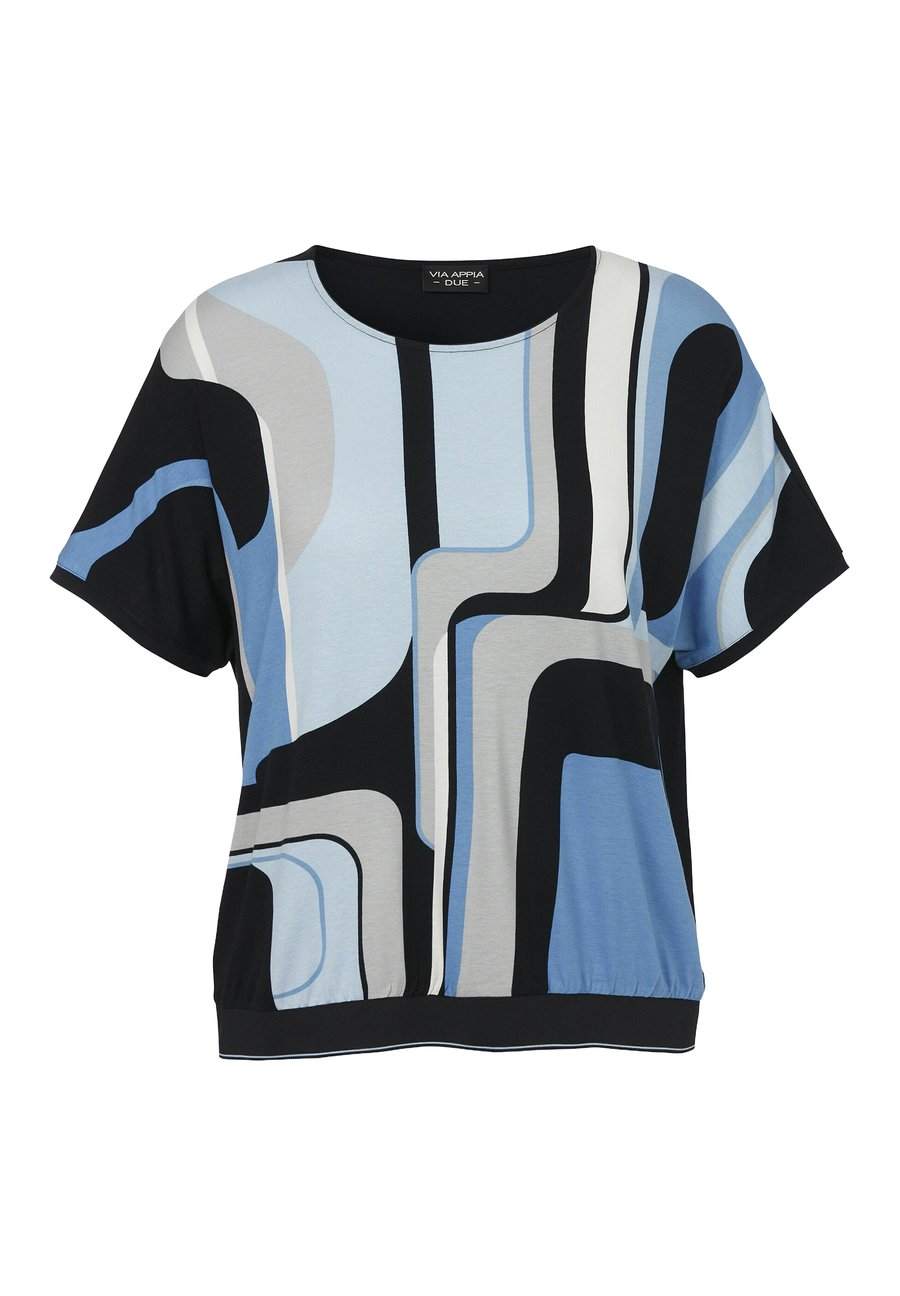 

Футболка Via Appia Due RUNDHALS DRUCK , Dunkelblau/Dark Blue