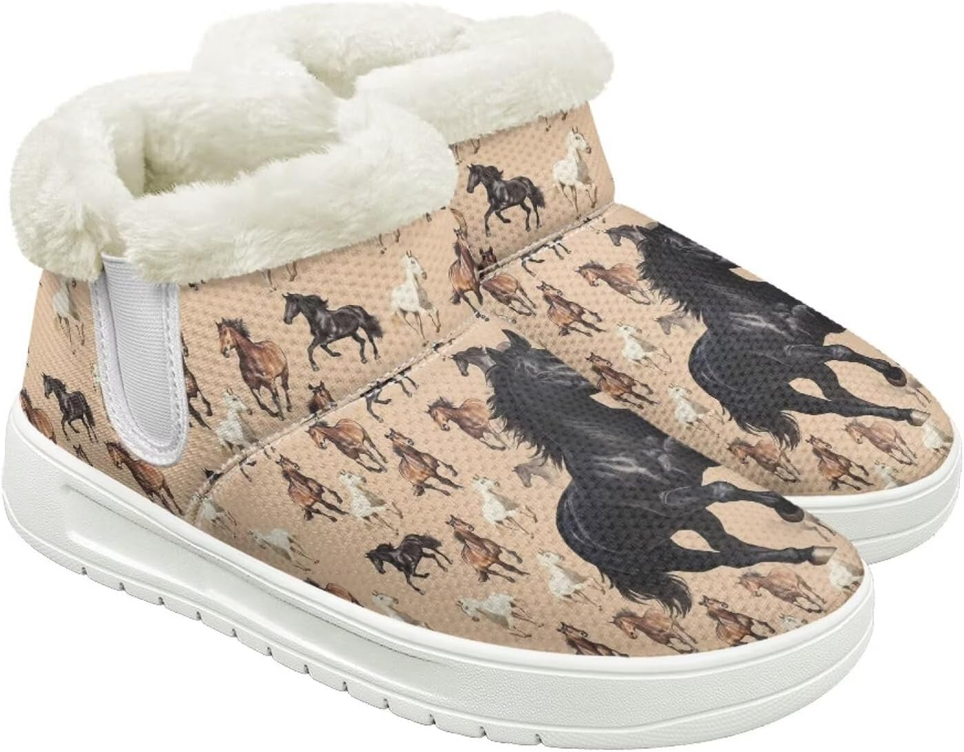 

Зимние сапоги для женщин и мужчин, теплые ботинки с утеплением, флисовая подкладка, удобная резиновая подошва, модный подарок Cugasmaru, коричневый