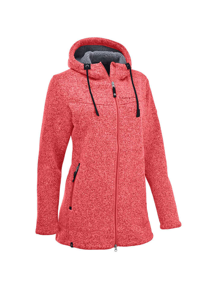 

Флисовая куртка Maul Sport Wilde Kaiserin - Strickfleece, цвет Lachs