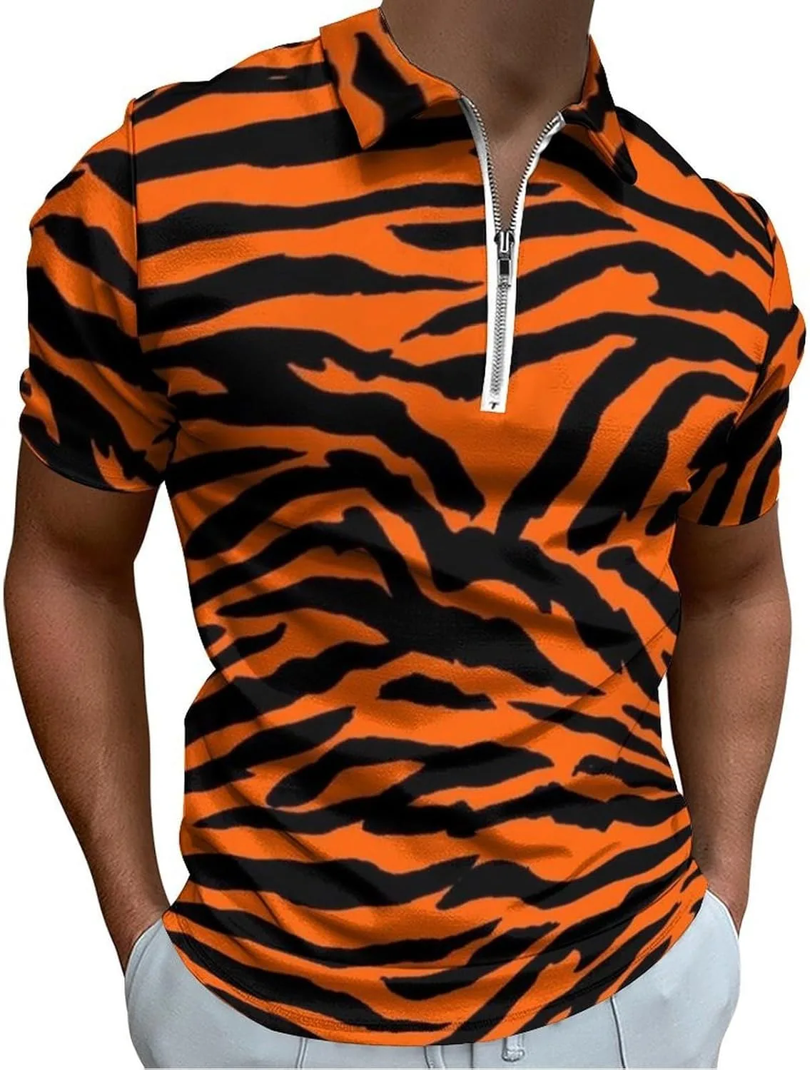 

Мужская поло для гольфа с коротким рукавом, влагоотводящая PPIKTC