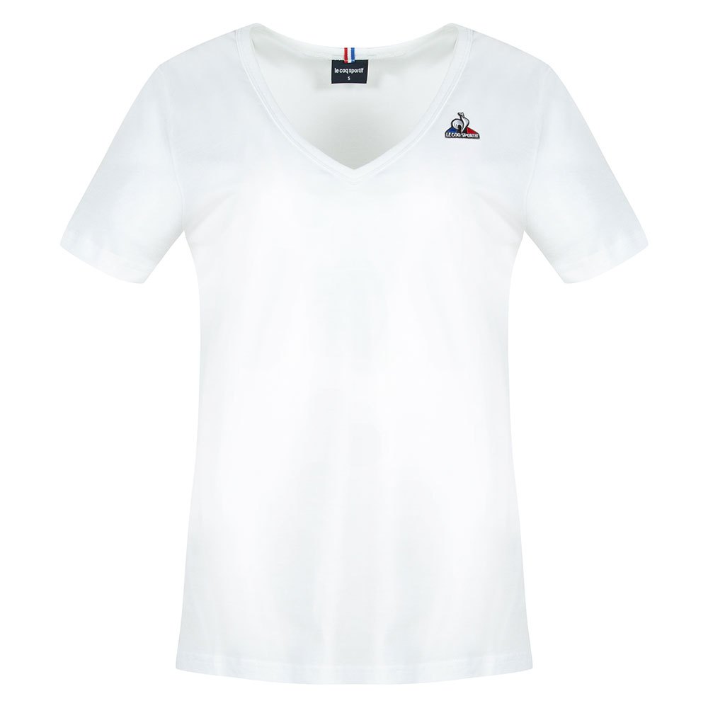 

Футболка Le Coq Sportif ESS N°1 Short Sleeve V Neck, белый