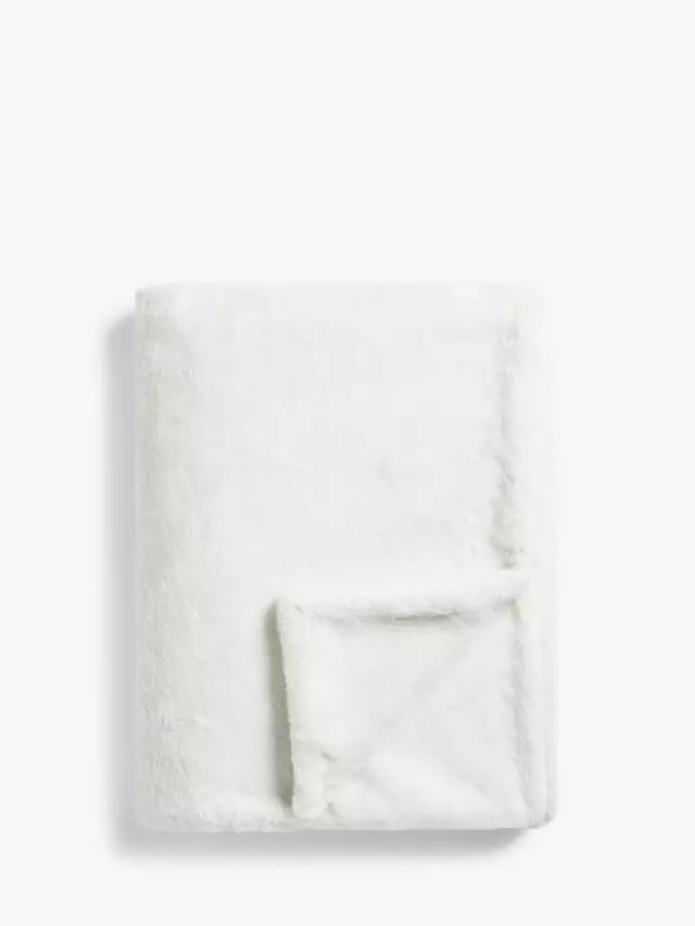 

Плед John Lewis Super Soft, белый