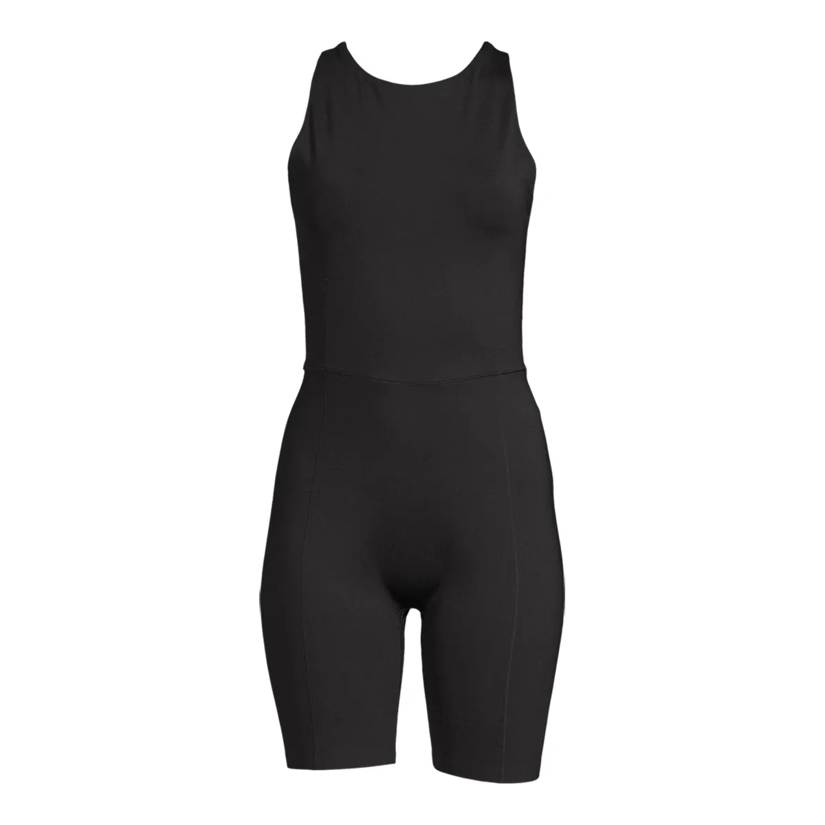 

Женский короткий топ для йоги Aligned Open back Bodysuit Casall, черный