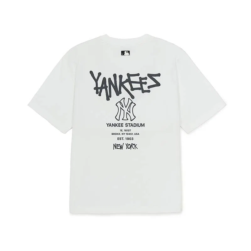 Футболка SS26 Teenagers MLB KIDS, Gray White — фото 3