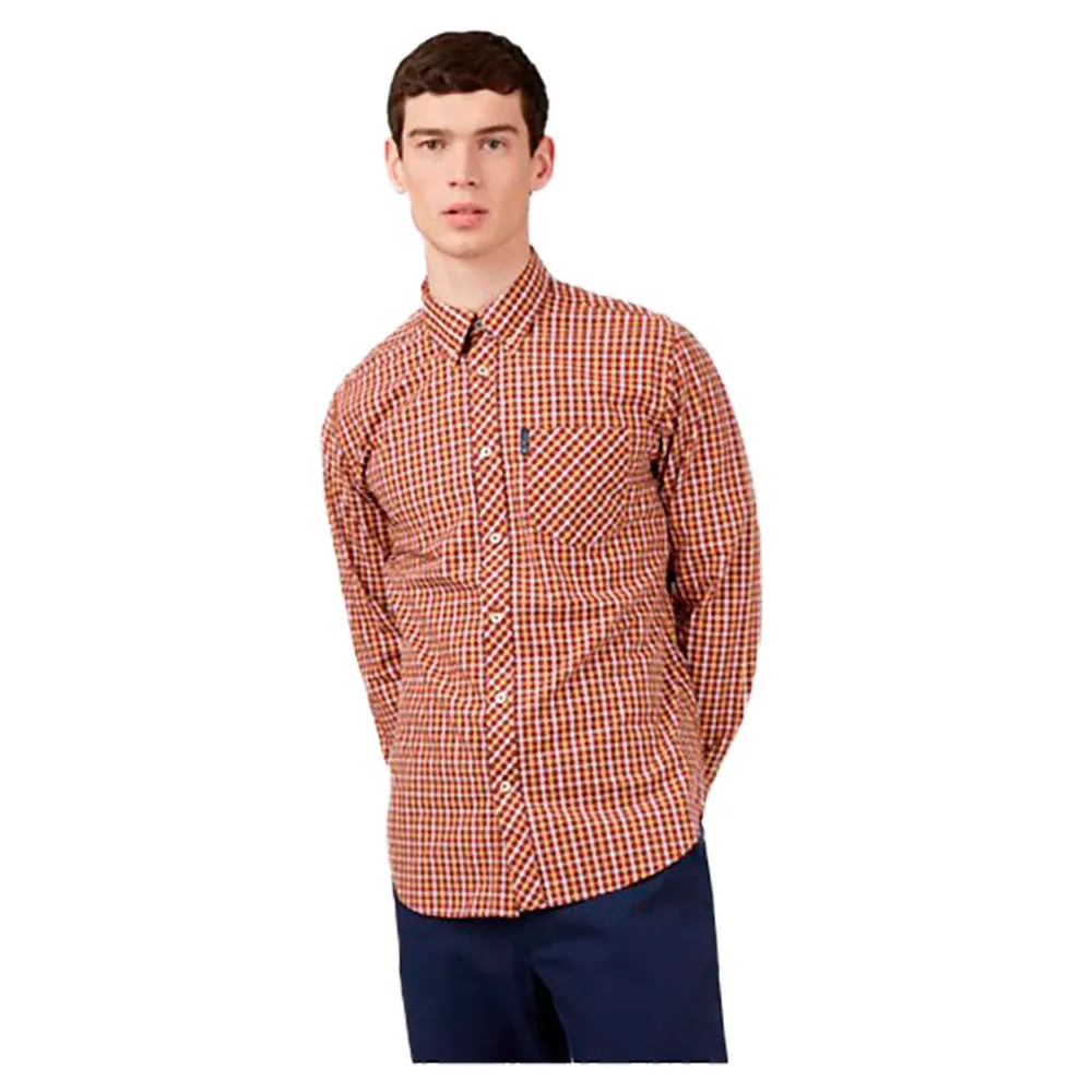 

Рубашка Ben Sherman Signature House Check, оранжевый