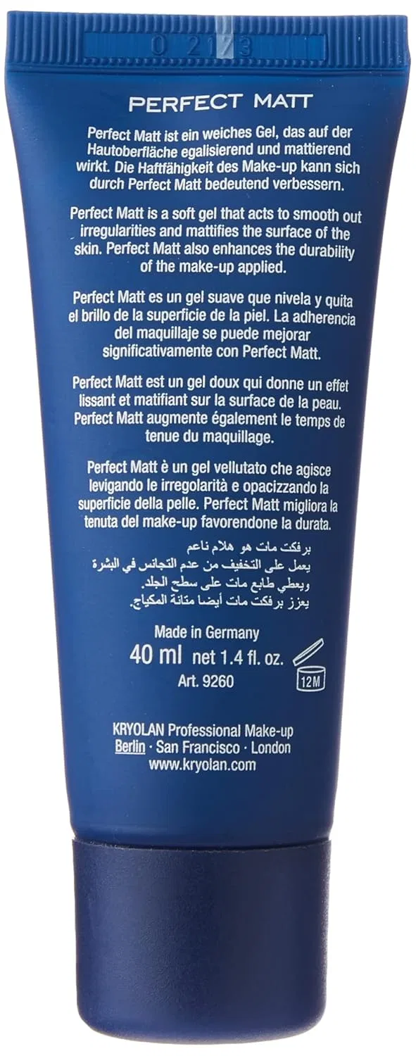 Матирующая основа под макияж «Perfect Matt Foundation Make-Up» 40 мл от Kryolan Kryolan — фото 3