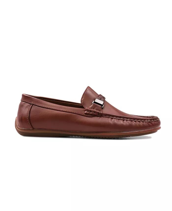 Мужские мокасины Madrid Comfort Driver Slip-On Aston Marc, коричневый/бежевый — фото 2
