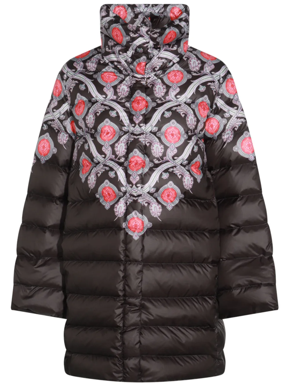 

Пуховик с принтом ETRO, черный