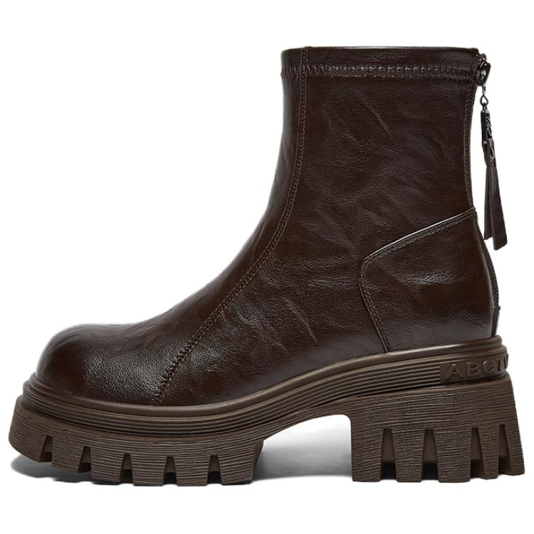 Ботильоны женские BASTO, Brown Fleece-Lined