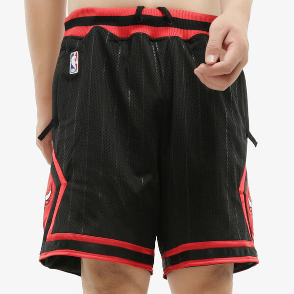 Шорты bulls courtside statement edition chicago bulls баскетбольные шорты черно- Nike, красный — фото 4