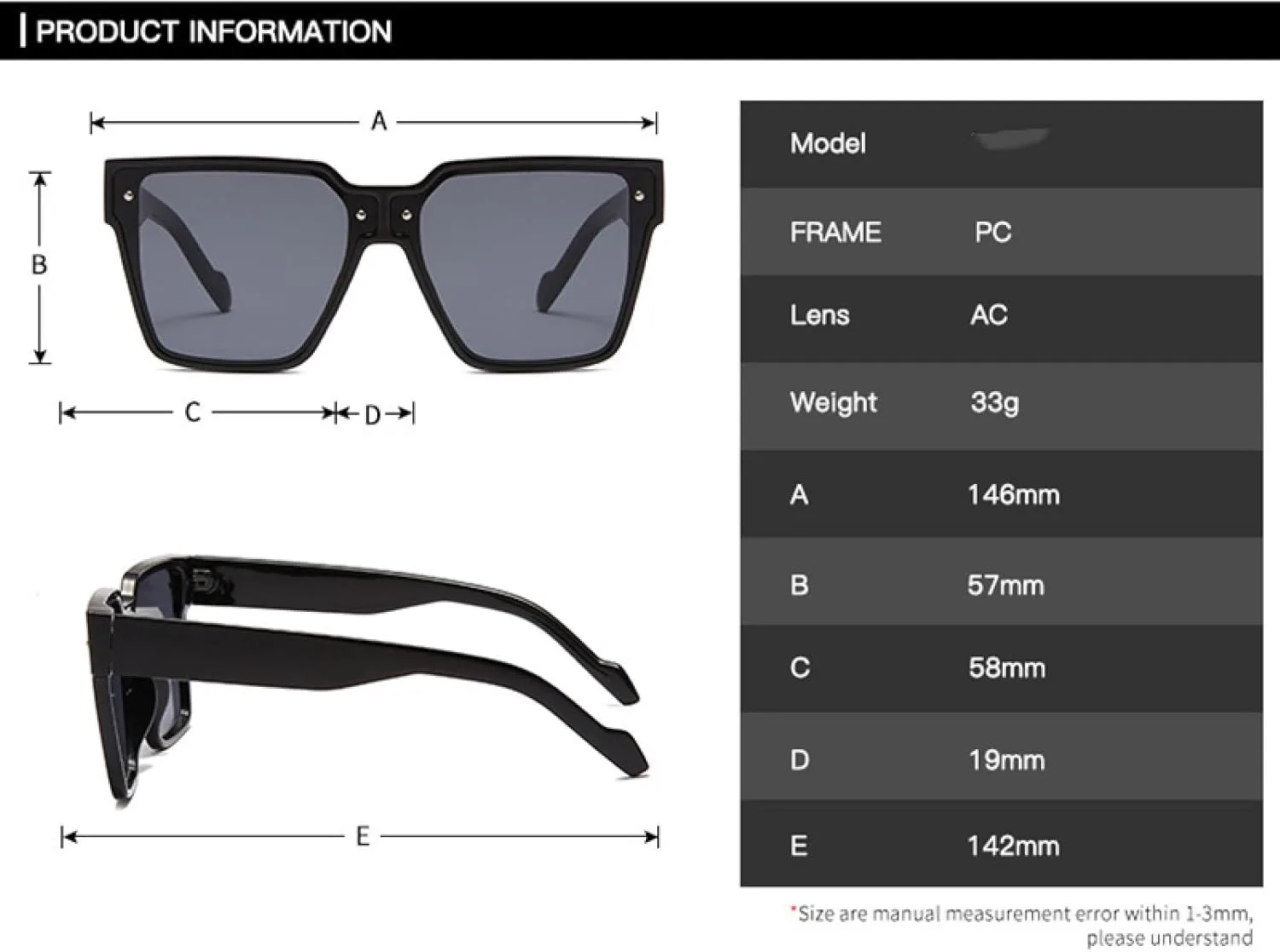 

Модные солнцезащитные очки большого размера для женщин, винтажные, мужские, для активного отдыха, с защитой от УФ-излучения UV400, цветные очки TKKTLLT, C5