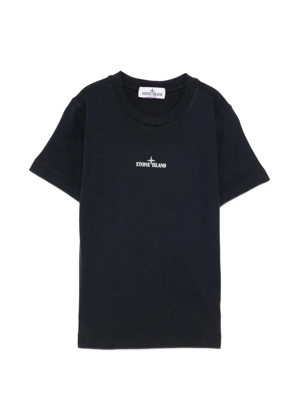 Футболка с логотипом Stone Island Junior, синий