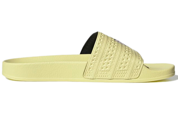Кроссовки Adidas Adilette Palace Palaste светло-желтые Adidas Originals — фото 2