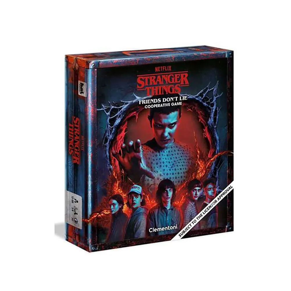 

Клементони, «Очень странные дела», «Друзья не лгут», головоломка Clementoni, мультиколор