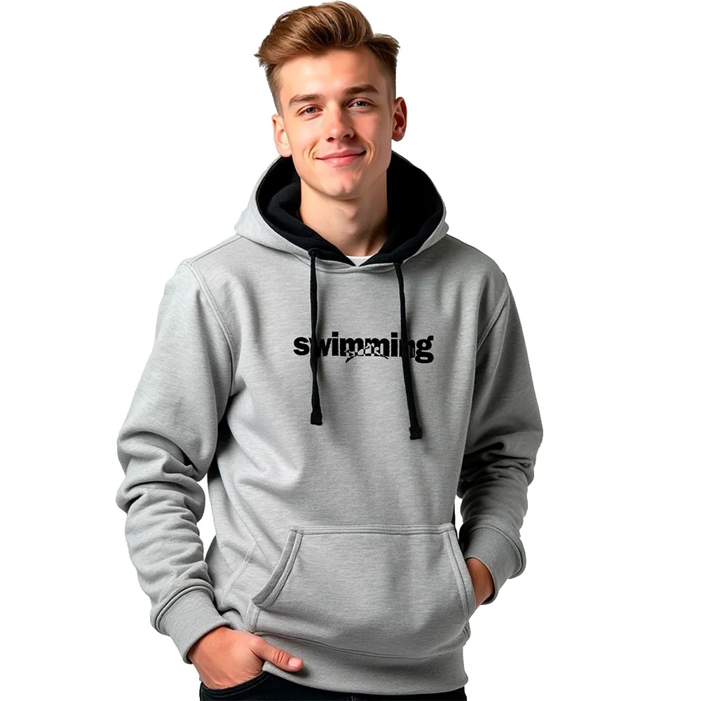 

Худи Kruskis Word Swimming Two-Colour, серый