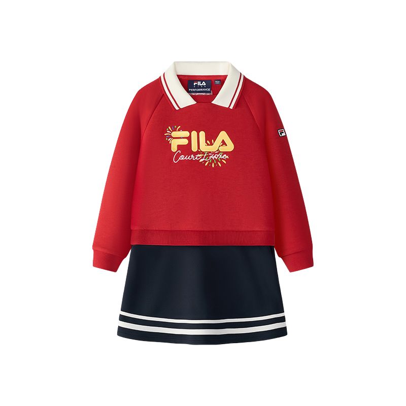 

Платье Vermilion для детей 3-7 лет FILA KIDS, Vermilion