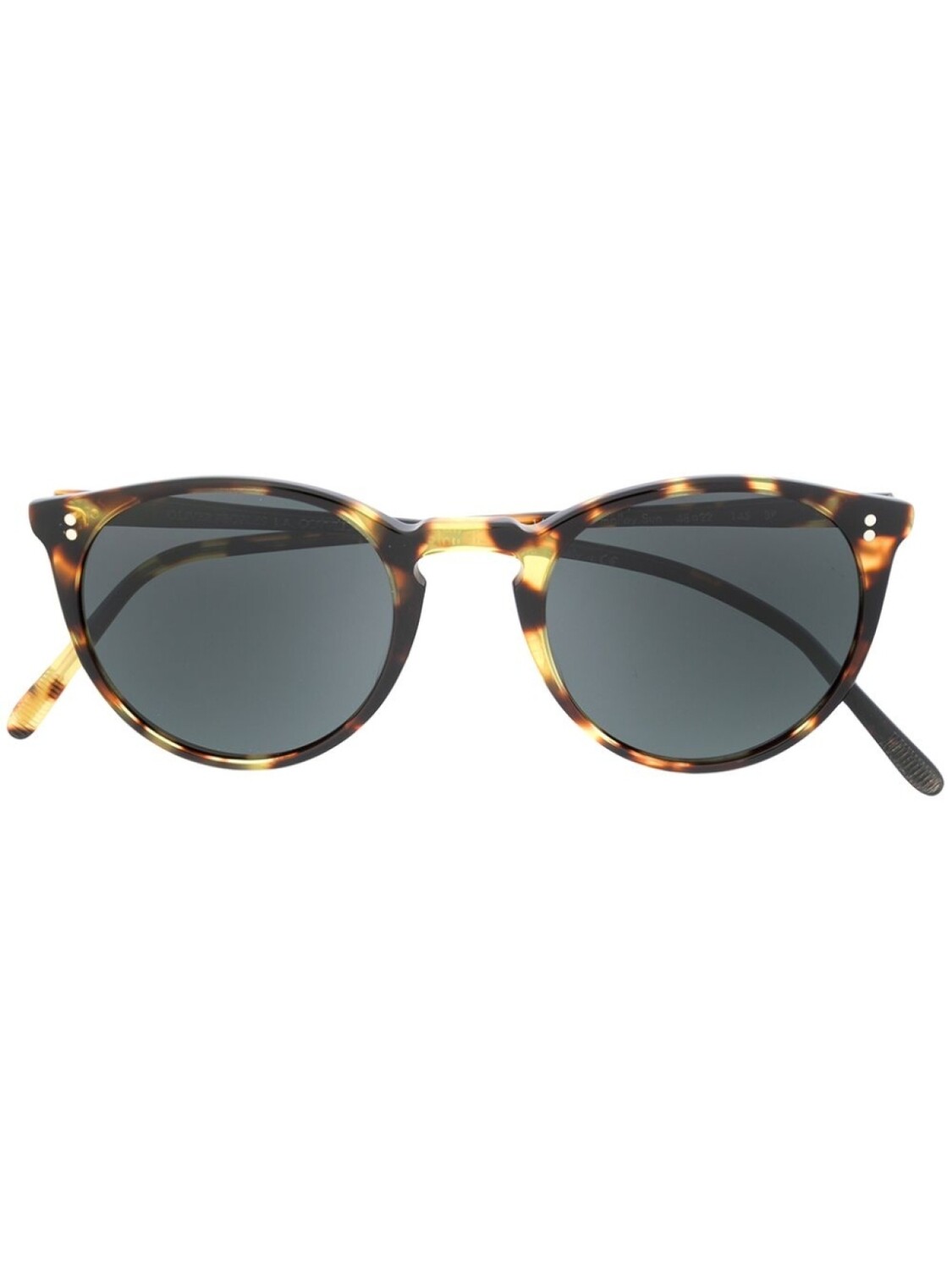 

Oliver Peoples солнцезащитные очки в оправе черепаховой расцветки, коричневый