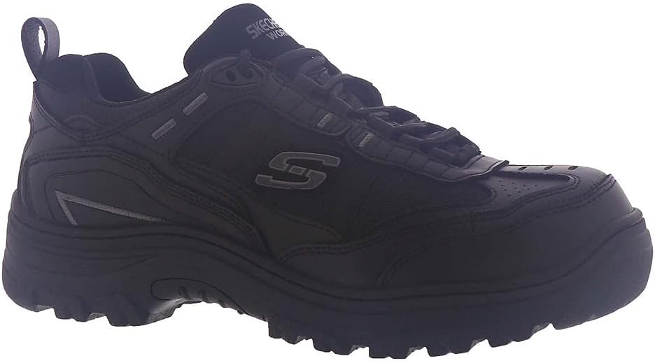 Мужские оксфорды Skechers Work Burgin-Sawda, черный