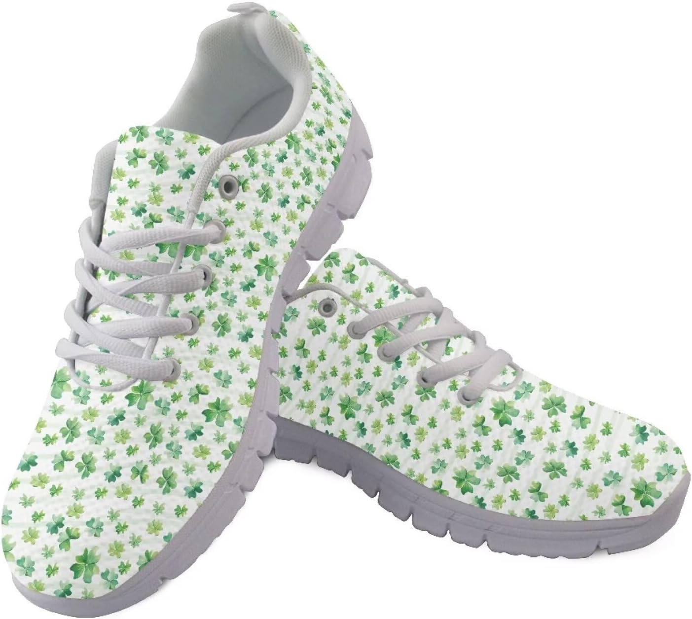 

Кроссовки GIFTPUZZ для мужчин, удобные прогулочные кроссовки для взрослых, спортивные кроссовки из сетчатой ткани, St. Patrick's Day-4